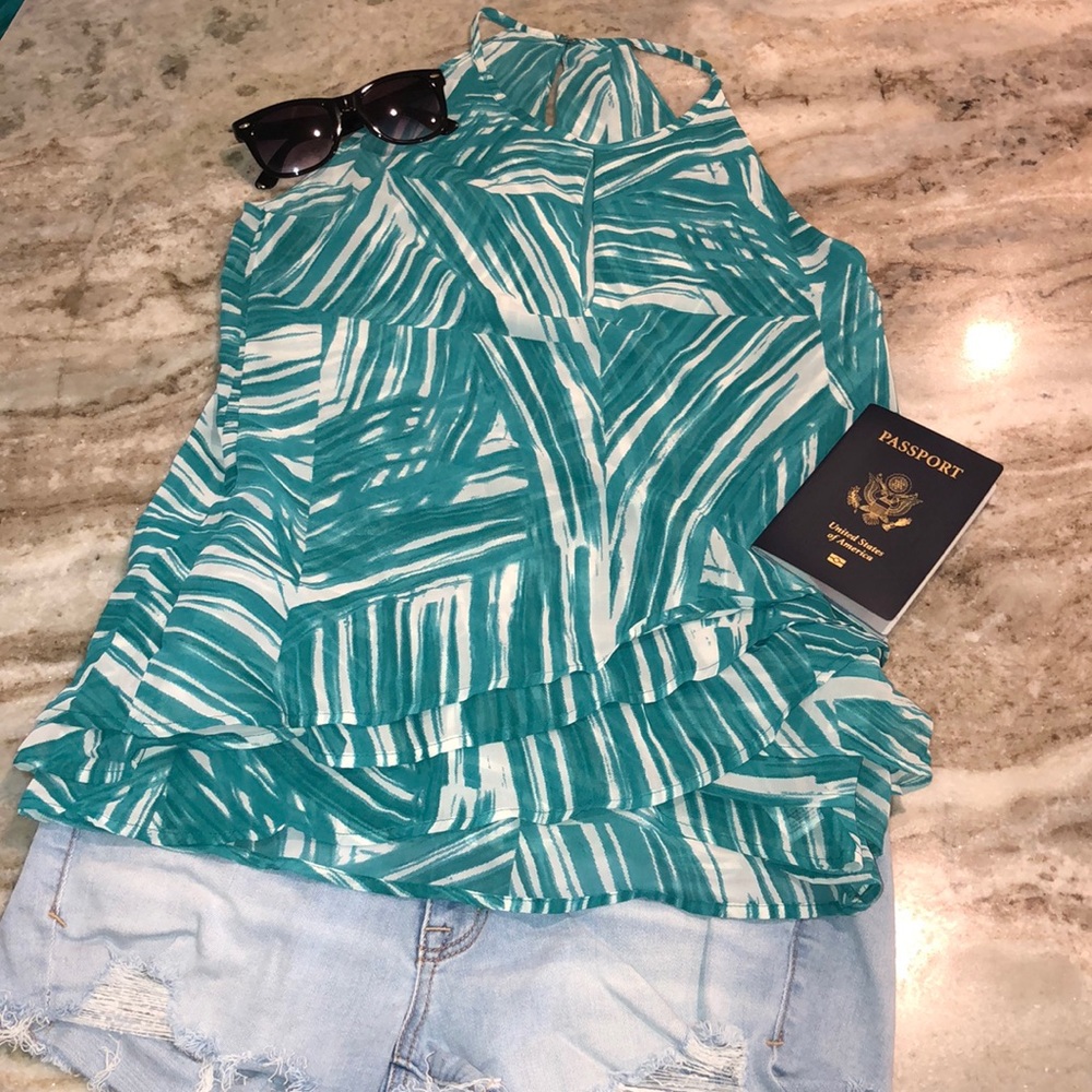 🍌Banana Republic Turquoise Tank Top🍌